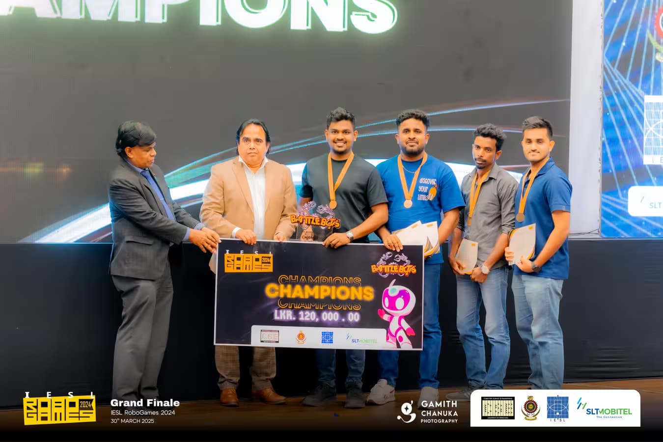 RoboGames Open category — champions photograph 1