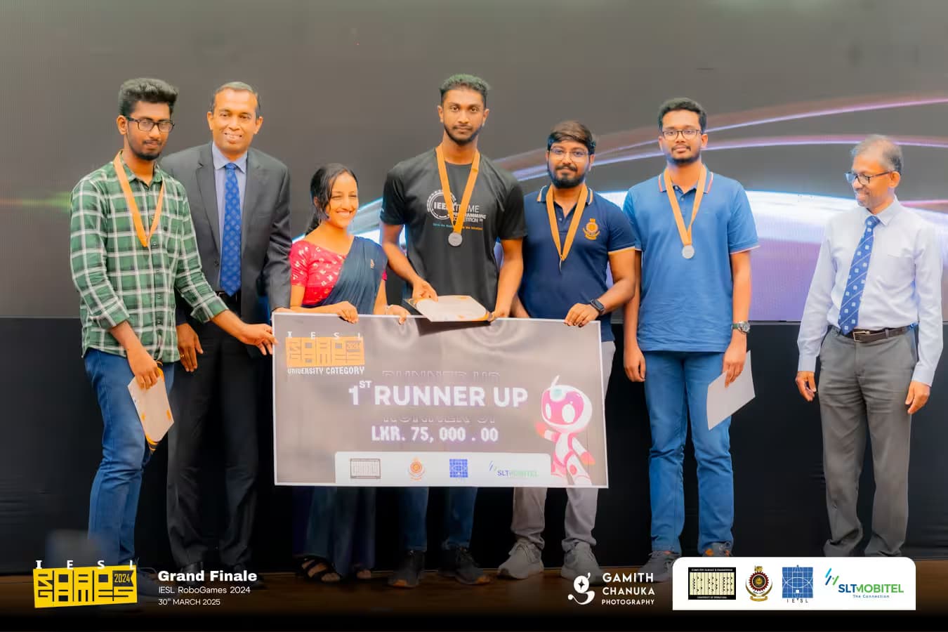 RoboGames University category — champions photograph 2