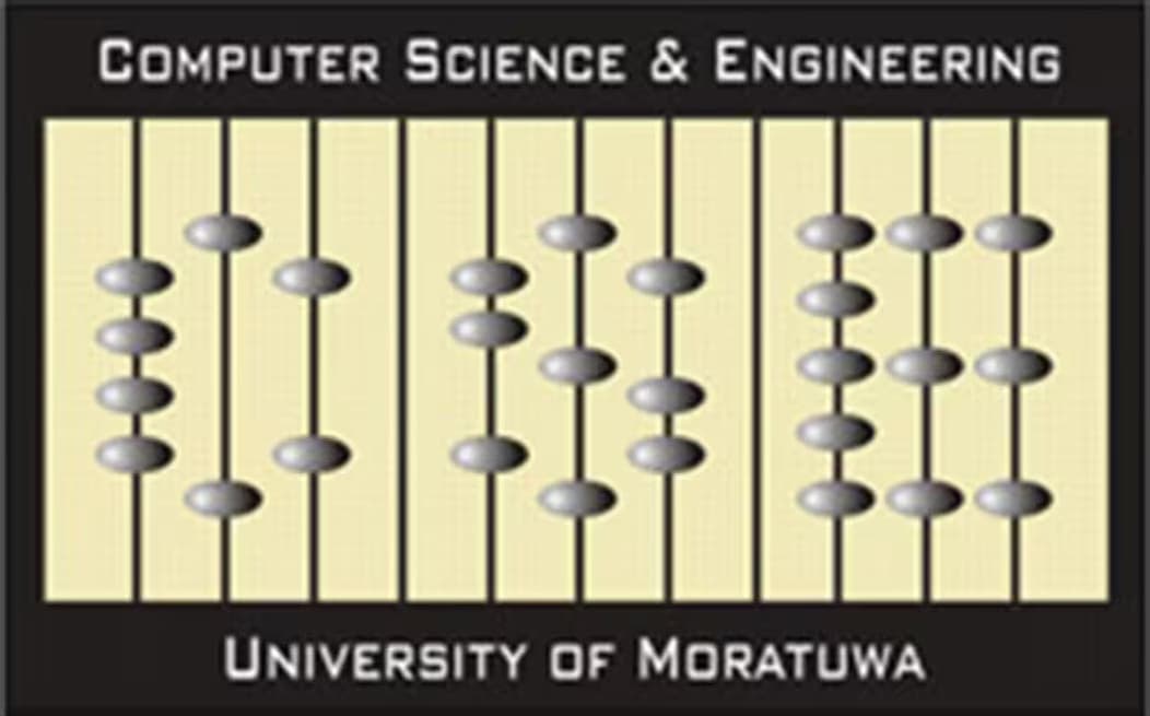 Department of Computer Science and Engineering, University of Moratuwa