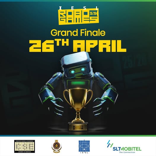 Grand Finale Date Revealed β IESL RoboGames 2025/26 π€